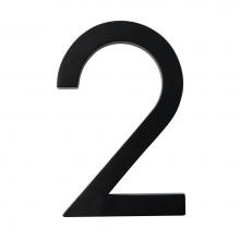 Taymor 25-DBLK52 - 5'' DESIGNER HOUSE NUMBER, BLK No.2