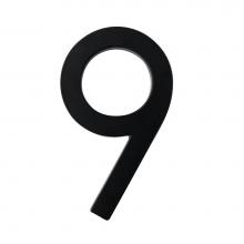 Taymor 25-DBLK59 - 5'' DESIGNER HOUSE NUMBER, BLK No.9