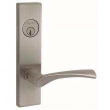 Taymor 39-E5644C15L - Mortise Lock w/ Britannia Lever Dormitory w/ Escutcheon Trim LH, SN (C15)