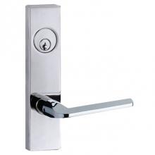 Taymor 39-S5672C26 - Mortise Lock w/Slip Stream Lever Dormitory w/Sectional Rose Trim, CH (C26)