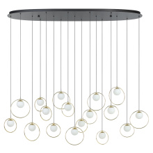 Eglo Canada 206115A - 17L LED Pendant Light / Luminaire suspendu DEL 17L