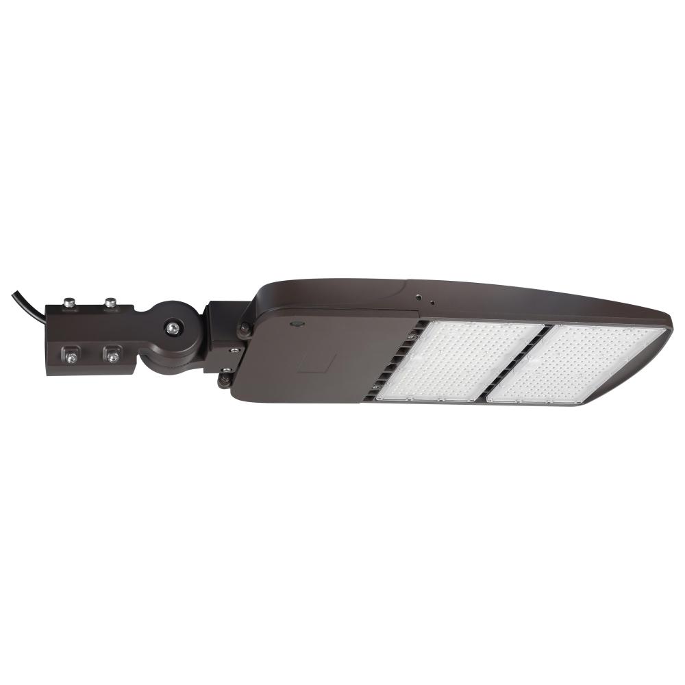 LED Area Light Type III; 200W; Bronze Finish; 5000K; 277-480V