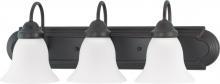 Nuvo 62/1025 - 3 Light - Ballerina LED 24" Vanity Wall Fixture - Mahogany Bronze Finish - Frosted Glass - Lamps