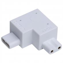 Nuvo 63/416 - L-Connector; Left Angle; White Finish