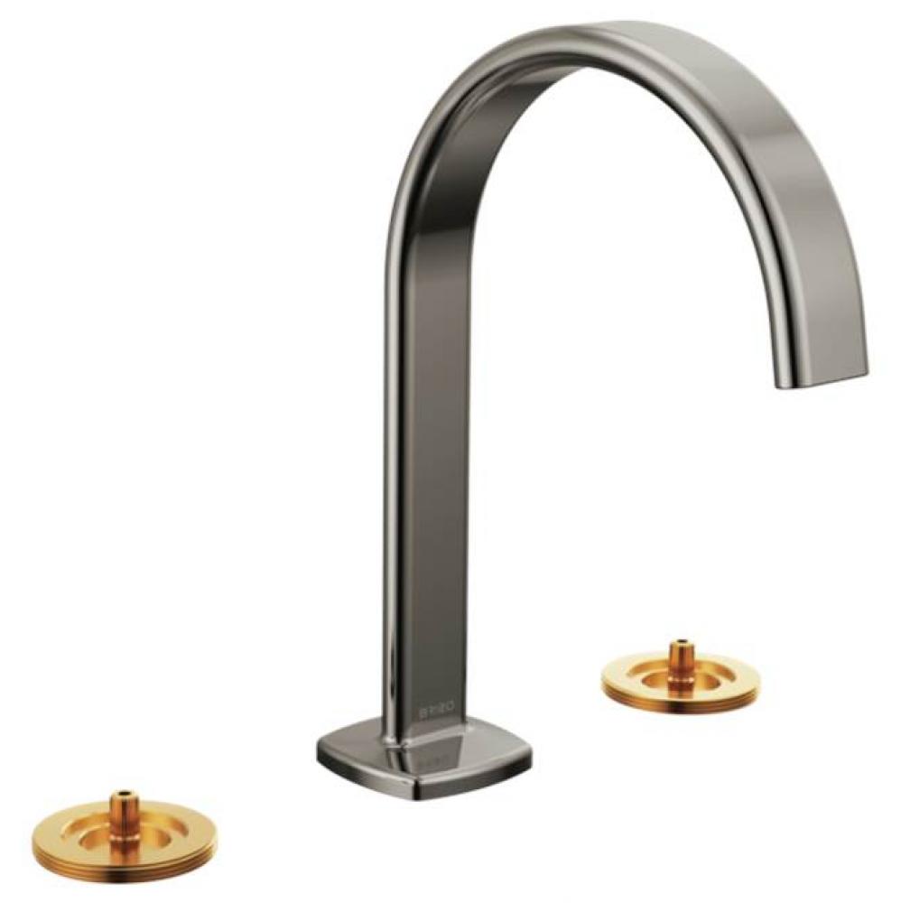 Allaria™ Widespread Lavatory Faucet with Arc Spout - Less Handles