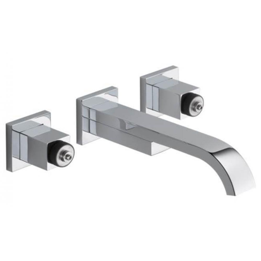 Siderna® Two-Handle Wall-Mount Lavatory Faucet - Less Handles