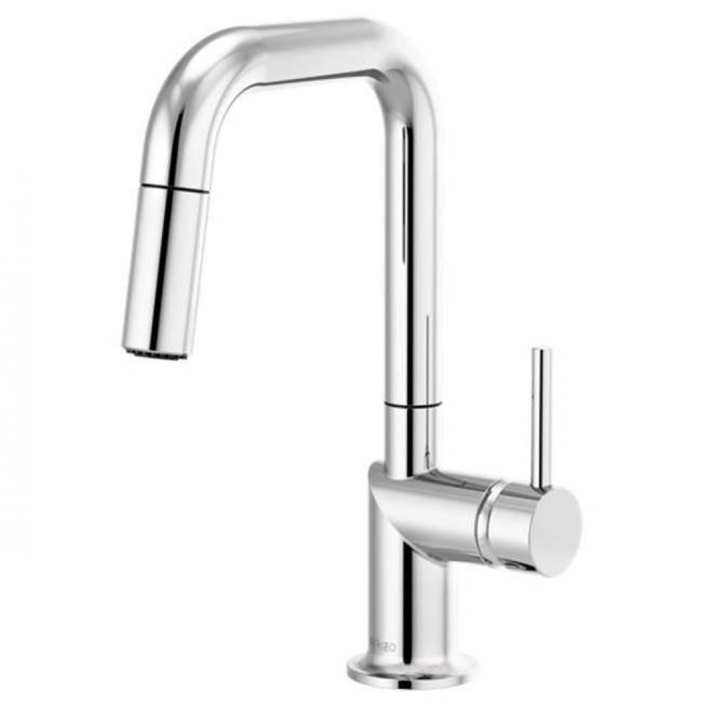 Odin® Pull-Down Prep Faucet with Square Spout - Handle Not Included