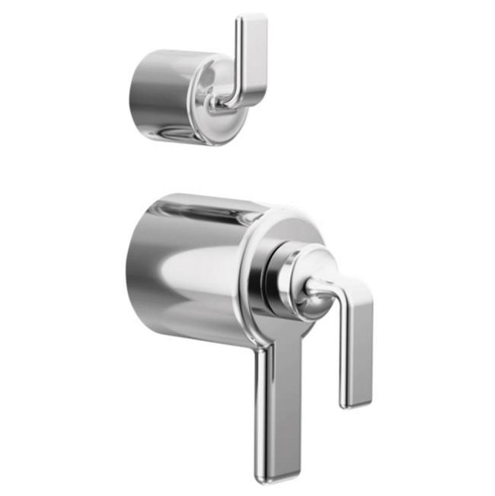 Allaria™ TempAssure® Thermostatic Valve Trim with Integrated Diverter Trim Twist Lever Hand