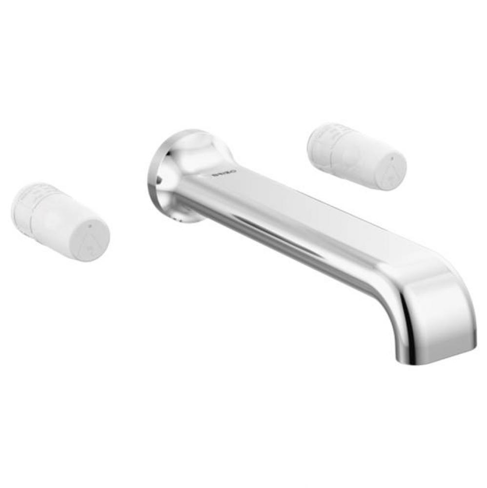 Allaria™ Two-Handle Wall Mount Tub Filler - Less Handles