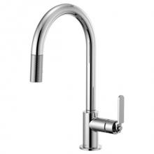 Brizo Canada 63044LF-PC - Arc Spout Pull-Down, Industrial Handle