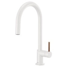 Brizo Canada 63075LF-MWLHP - Odin® Pull-Down Faucet with Arc Spout - Handle Not Included