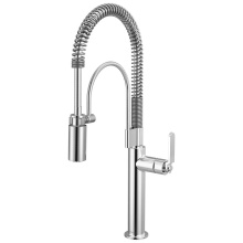 Brizo Canada 63344LF-PC - Litze® Semi-Professional Kitchen Faucet - Industrial Handle