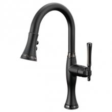 Brizo Canada 63958LF-BLBNX - The Tulham™ Kitchen Collection by Brizo® Pull-Down Prep Kitchen Faucet