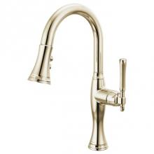 Brizo Canada 63958LF-PN - The Tulham™ Kitchen Collection by Brizo® Pull-Down Prep Kitchen Faucet