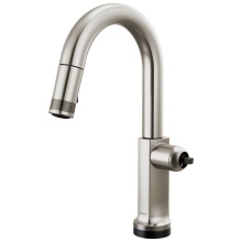 Brizo Canada 64906LF-SSLHP-L - Kintsu® SmartTouch® Pull-Down Prep Faucet with Arc Spout - Less Handle