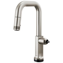 Brizo Canada 64907LF-SSLHP-L - Kintsu® SmartTouch® Pull-Down Prep Faucet with Square Spout - Less Handle