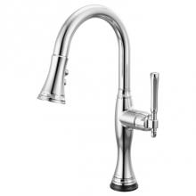 Brizo Canada 64958LF-PC - The Tulham™ Kitchen Collection by Brizo® SmartTouch® Pull-Down Prep Kitchen Faucet