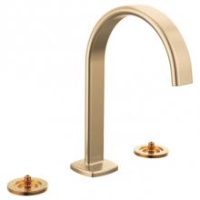 Brizo Canada 65367LF-GLLHP-ECO - Allaria™ Widespread Lavatory Faucet with Arc Spout - Less Handles