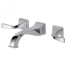 Brizo Canada 65830LF-PC - Brizo Virage: Wall Mt Lavatoryfaucet