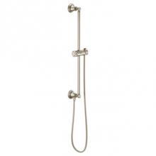 Brizo Canada 74795-BN - Trad''L Rd Slidebar W/Hose