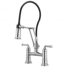 Brizo Canada 62274LF-PC - Articulating Bridge Faucet