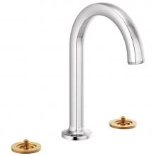 Brizo Canada 65306LF-PCLHP-ECO - Kintsu™ Widespread Lavatory Faucet With Arc Spout - Less Handles