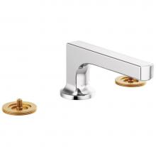 Brizo Canada 65308LF-PCLHP-ECO - Kintsu™ Widespread Lavatory Faucet With Low Spout - Less Handles