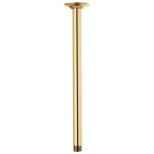 Brizo Canada RP100470PG - Shower Arm & Flange 14'' Ceiling Mount