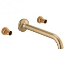 Brizo Canada T65875LF-GLLHP-ECO - Odin® Widespread Lavatory Faucet - Less Handles 1.2 GPM