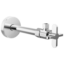 Brizo Canada BT022204-PC - Odin® Angled Supply Stop Valve with Cross Handle