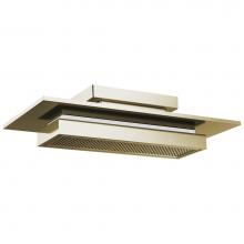 Brizo Canada 81422-PN-2.5 - Rectangular Raincan Showerhead - 2.5 Gpm