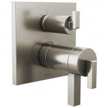 Brizo Canada T75522-NKLHP - Frank Lloyd Wright® TempAssure® Thermostatic Valve with 3-Function Integrated Diverter T