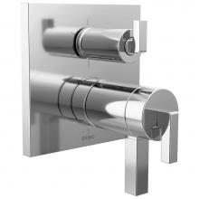 Brizo Canada T75622-PCLHP - Frank Lloyd Wright® TempAssure® Thermostatic Valve with 6-Function Integrated Diverter T