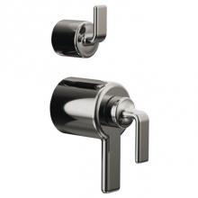 Brizo Canada HL7567-BNX - Allaria™ TempAssure® Thermostatic Valve Trim with Integrated Diverter Trim Twist Lever Hand