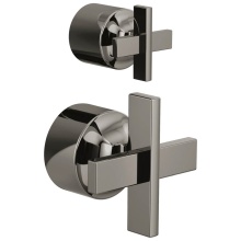 Brizo Canada HX75P98-BNX - Levoir™ Pressure Balance Valve with Integrated Diverter Trim Cross Handle Kit