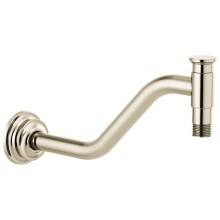 Brizo Canada RP100325PN - Invari® 11'' Angled Shower Arm And Flange