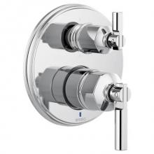Brizo Canada T75P676-PCLHP - Invari® Pressure Balance Valve With Integrated 6-Function Diverter Trim - Less Handles