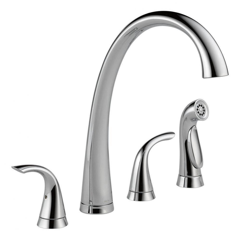 Pilar 2H Kitchen Faucet W/Sprayer