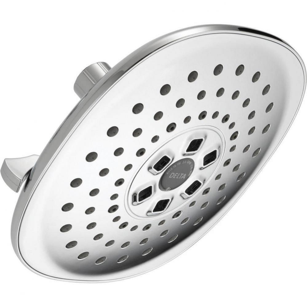 Delta: 3 Setting H2Okinetics Contemporary Raincan Showerhead