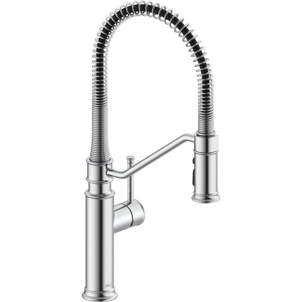 Pulldown Industrial Spring Kitchen Faucet