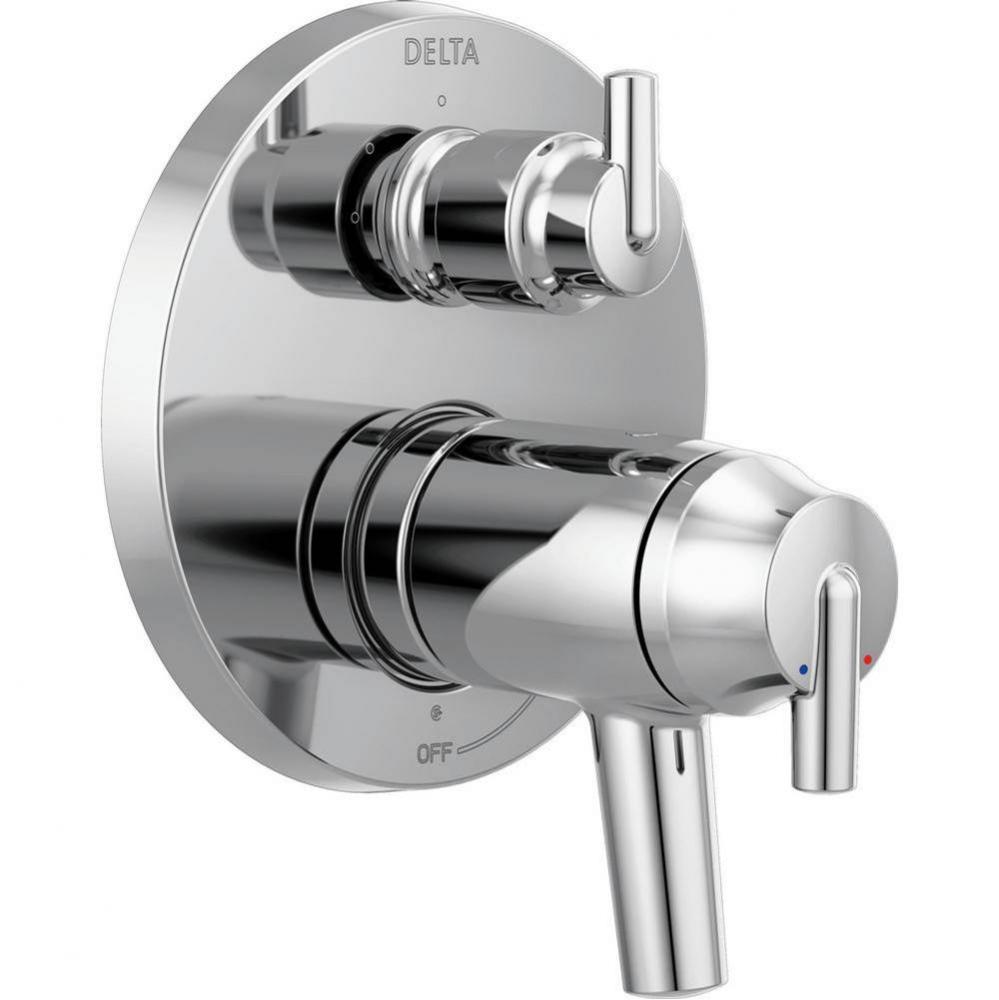 Trinsic® Contemporary Two Handle TempAssure® 17T Series Valve Trim with 3-Setting Integr