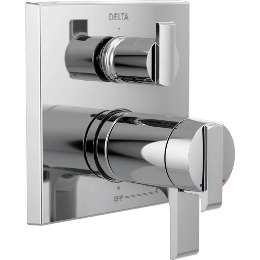 Ara® Angular Modern TempAssure® 17T Series Valve Trim with 3-Setting Integrated Diverter