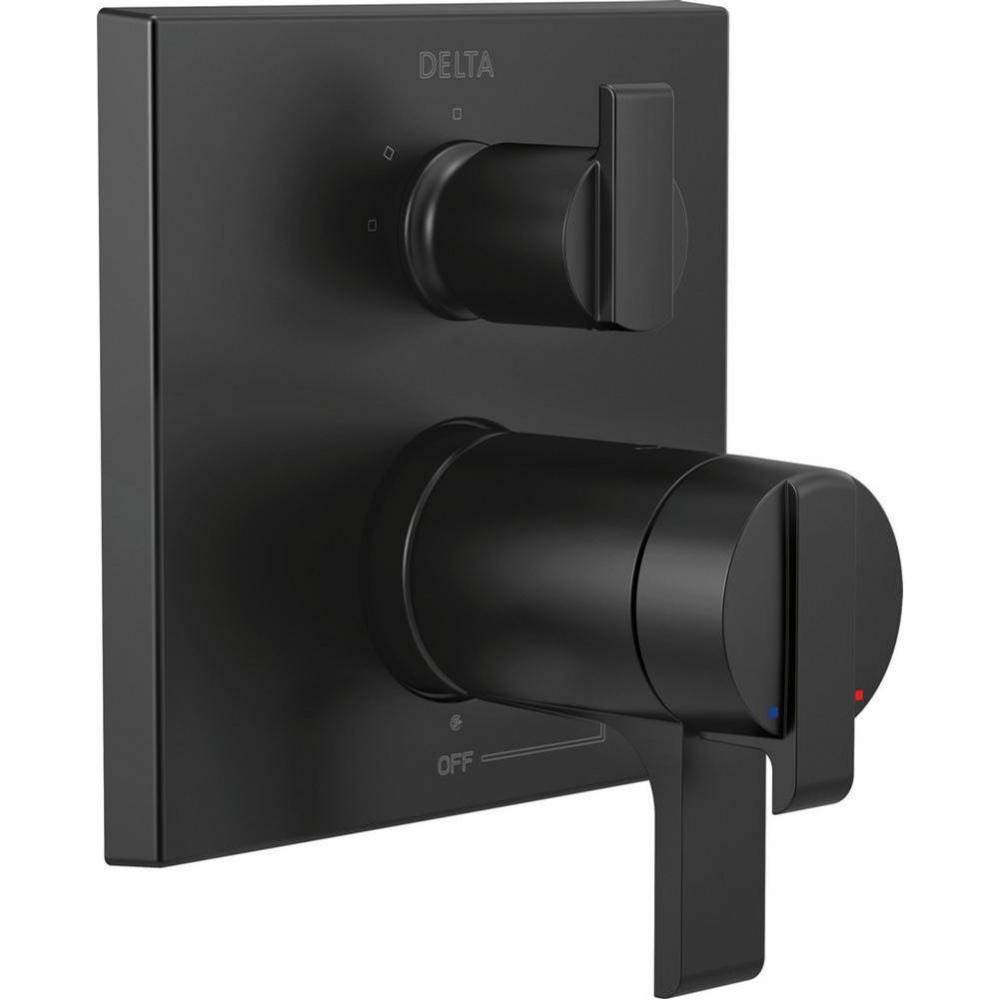 Ara® Angular Modern TempAssure® 17T Series Valve Trim with 3-Setting Integrated Diverter