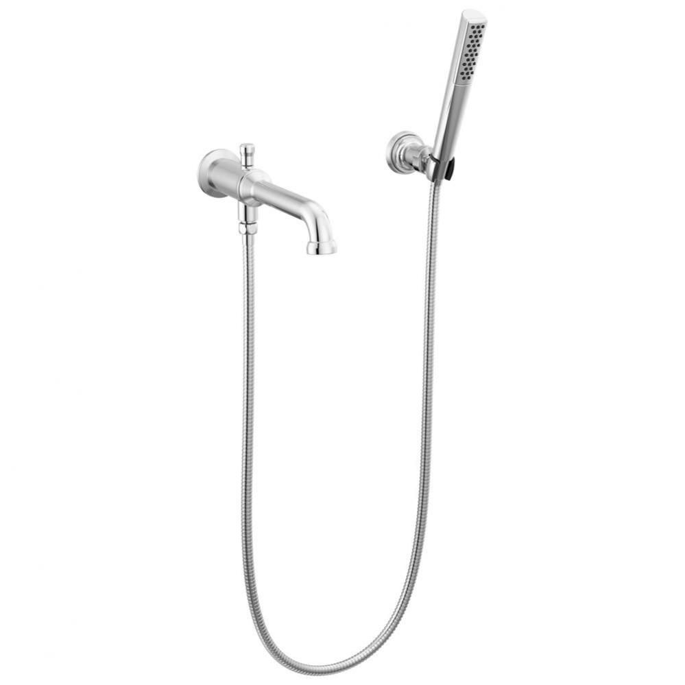 Broderick™ Wall Mount Tub Filler Trim with Hand Shower - Less Handles