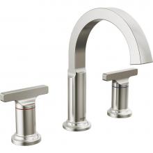 Delta Canada 355887-SS-PR-DST - Tetra™ Two Handle Widespread Bathroom Faucet