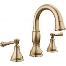Delta Canada 3597-CZPD-DST - Cassidy™ Two Handle Widespread Pull Down Bathroom Faucet