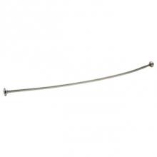 Delta Canada 42206 - Shower Rod W/ Brackets 6'' Bow 1'' X 6''