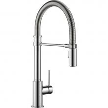 Delta Canada 9659-DST - Trinsic® Single-Handle Pull-Down Spring Kitchen Faucet