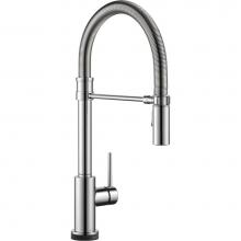 Delta Canada 9659T-DST - Trinsic® Single-Handle Pull-Down Spring Kitchen Faucet with Touch<sub>2</sub>O&#x