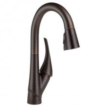 Delta Canada 9981-RB-DST - Single Handle Pull-Down Bar/Prep Faucet